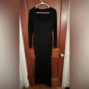 Shein long sleeve maxi dress